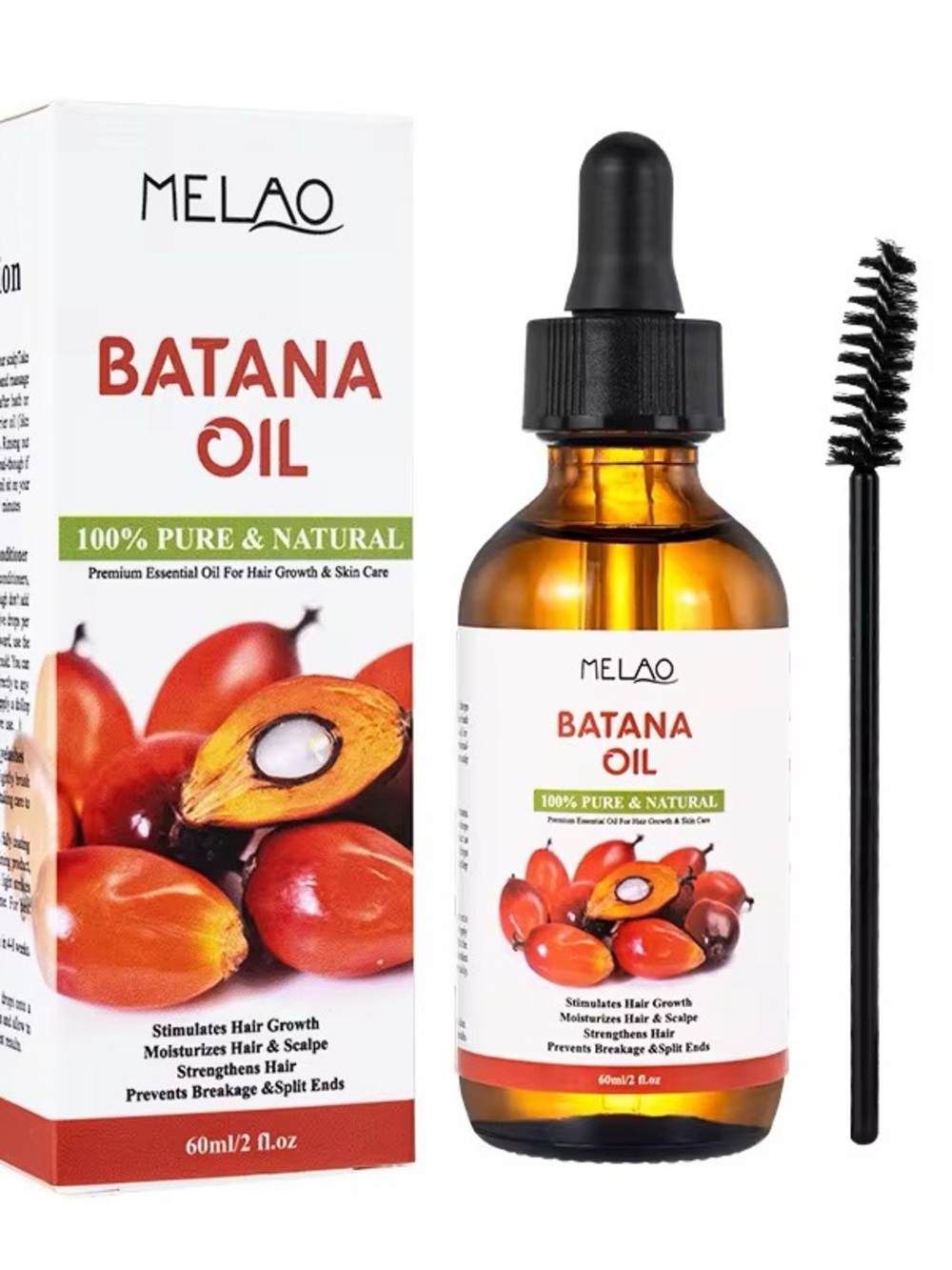 Batana Oil Hair Treatment — Brown Nourishing Hair & Scalp Oil